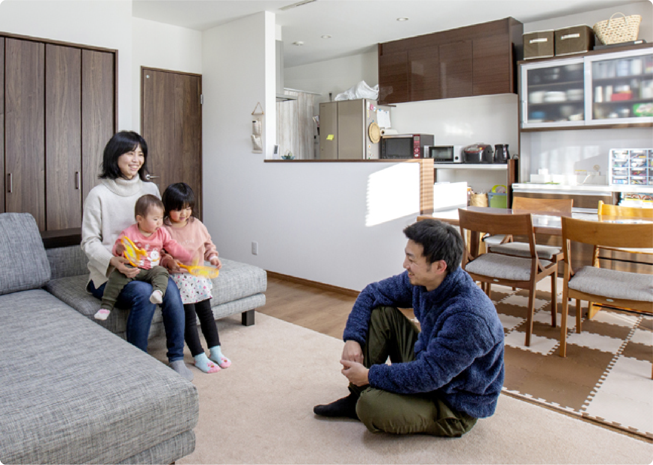 あったかい家っていいなと実感！